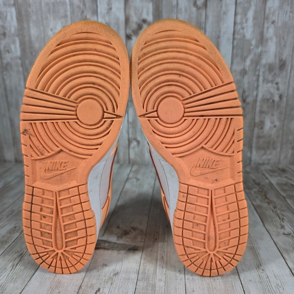 Nike Dunk Low Peach Cream Casual Sneakers Women's Shoes Athletic Fashion - Picture 7 of 8